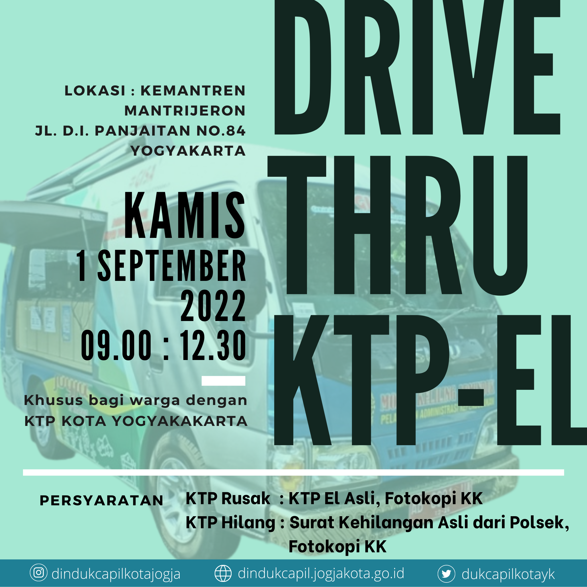 Drive Thru KTP-El 1 September 2022