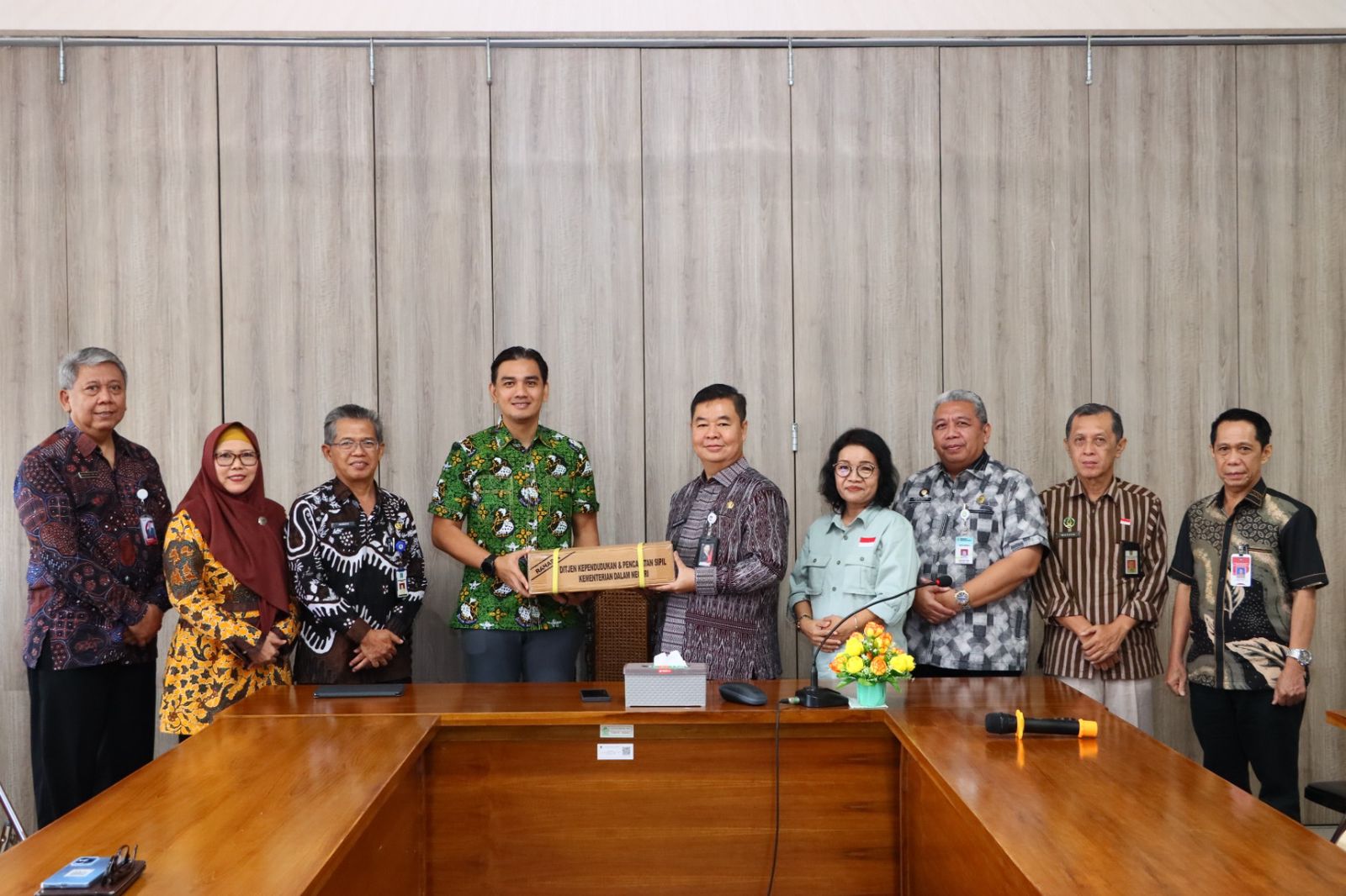Kunjungan Dirjen Dukcapil ke Dinas Dukcapil Kota Yogyakarta